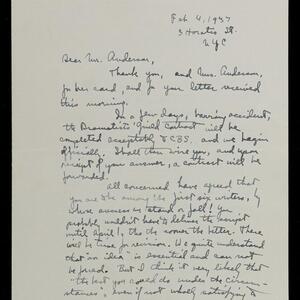 a page of handwritten text