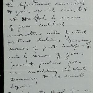 a page of handwritten text
