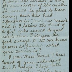 a page of handwritten text