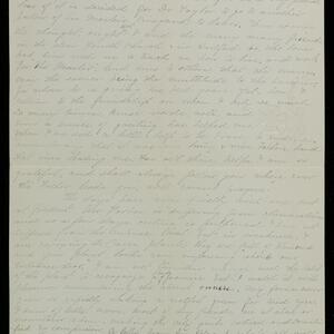 a page of handwritten text