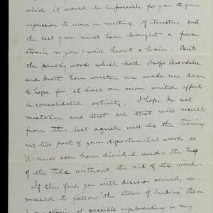 a page of handwritten text
