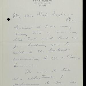 a page of handwritten text