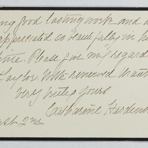 a page of handwritten text
