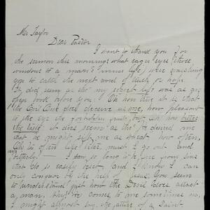 a page of handwritten text