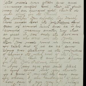 a page of handwritten text
