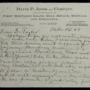 a page of handwritten text