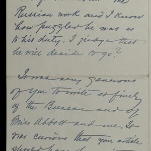 a page of handwritten text