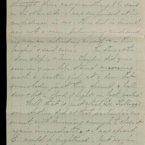 a page of handwritten text