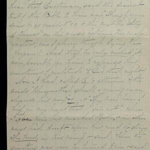 a page of handwritten text