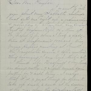 a page of handwritten text