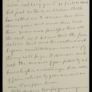 a page of handwritten text