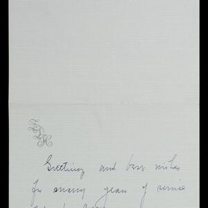 a page of handwritten text