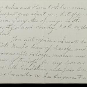a page of handwritten text