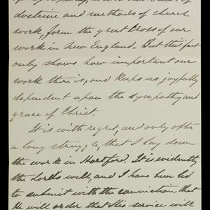 a page of handwritten text