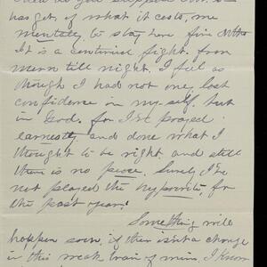 a page of handwritten text