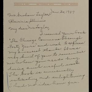 a page of handwritten text