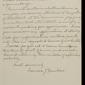 a page of handwritten text