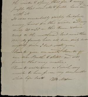 a page of handwritten text