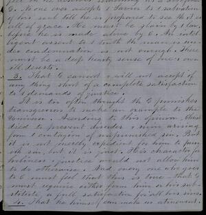 a page of handwritten text