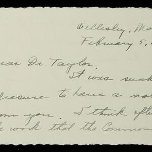 a page of handwritten text