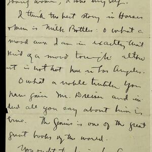 a page of handwritten text