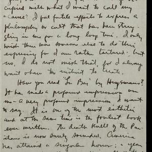 a page of handwritten text