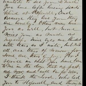 a page of handwritten text