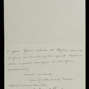 a page of handwritten text