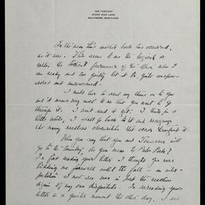 a page of handwritten text
