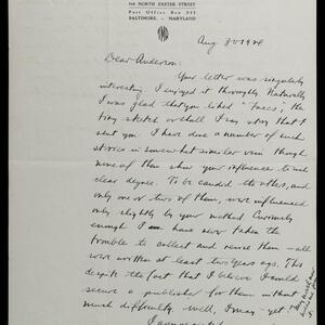 a page of handwritten text