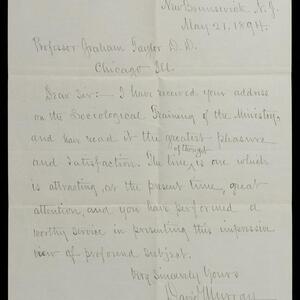 a page of handwritten text
