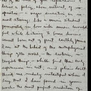 a page of handwritten text