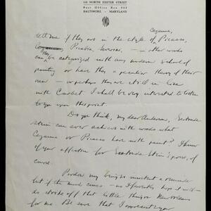 a page of handwritten text