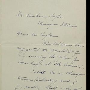 a page of handwritten text