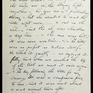 a page of handwritten text