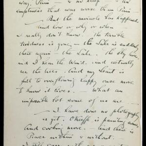 a page of handwritten text