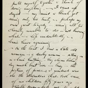 a page of handwritten text