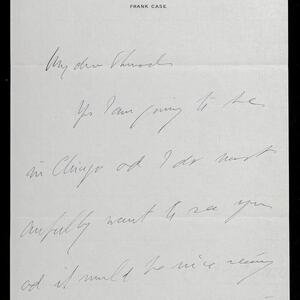 a page of handwritten text