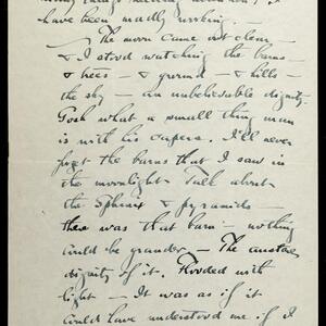 a page of handwritten text