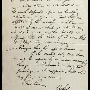 a page of handwritten text