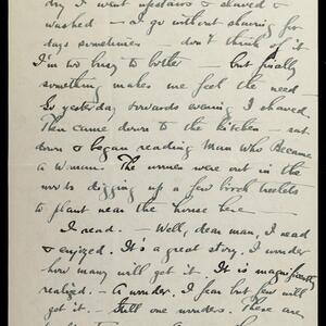 a page of handwritten text