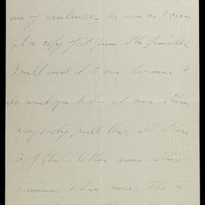 a page of handwritten text