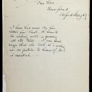 a page of handwritten text