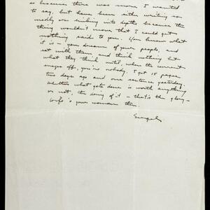 a page of handwritten text