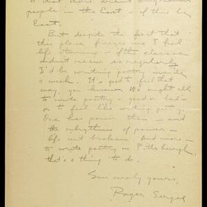 a page of handwritten text