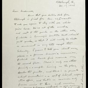 a page of handwritten text