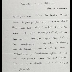 a page of handwritten text