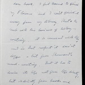 a page of handwritten text