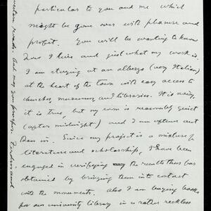 a page of handwritten text