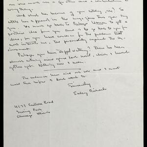 a page of handwritten text